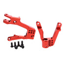 Upgrade Parts Front Shock Tower Set Red Alloy for Axial SCX10 1/10 RC Buggy