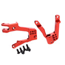 Upgrade Parts Front Shock Tower Set Red Alloy for Axial SCX10 1/10 RC Buggy