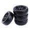 1/10 RC Drift Car Spare Part 65mm Black Rubber Tire Tyres for LRP Traxxas 4x