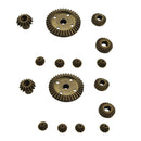 12T 15T 24T 38T Differential Gear Set 8x Upgrade Parts for A949 1/18 RC Cars