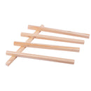 5x Pine Wood Bar Stick For Hobby Model Crafts Making Supplies DIY 5x5x250mm