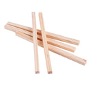 5x Pine Wood Bar Stick For Hobby Model Crafts Making Supplies DIY 5x5x250mm