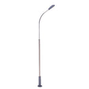 10pcs Sand Table Model LED Light Mini Street Light 13.7cm Height Single Head Lamppost for Railway Yard Decorations