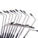 10PCS 1:75 Scale Model Railway Crossing Lights 3V with Resistance Warm White