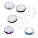 40m Length 0.5mm Diameter Iron Wire Thin Iron Line for DIY Model Making & Binding Purple