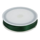 40 Meters Model Making Binding Leading Iron Wire 0.5MM Diameter Green