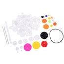106pcs Motor and Plastic Gear Kit Motor Gear Sets For DIY Car Robot