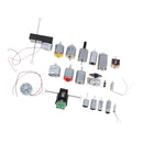 Pack of 20 Assorted Electric Motors for DIY Science Experiments STEM Toys
