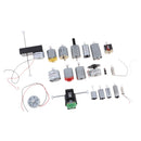 Pack of 20 Assorted Electric Motors for DIY Science Experiments STEM Toys