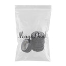 4Pcs 65mm Hexagon Wheel Tire Tyre Black for Radio Control Electric RC Car