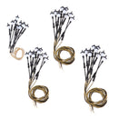 10pcs 1/25 Scale Single-head LED Light Mini Street Lamppost 3V for Yard Scenery Decoratives