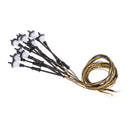 10pcs 1:50 Scale Single-head Street LED Light For Sand Table Model Yard Accessories