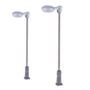 10Pcs Single Head Lamppost Courtyard Lights 1/25 for Train Railroad Decors