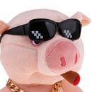 Electric Plush Pig Toys Music Singing Dancing Cute Piggy Baby Dolls for Kids Christmas Party Favors Gifts Holiday Present A