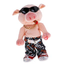 Electric Plush Pig Toys Music Singing Dancing Cute Piggy Baby Dolls for Kids Christmas Party Favors Gifts Holiday Present A