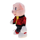 Electric Plush Pig Toys Music Singing Dancing Cute Piggy Baby Dolls for Kids Christmas Party Favors Gifts Holiday Present C