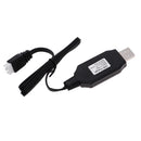 RC USB Fast Charging Cable for WPL B14K B24K C14K C24K B16K B36K RC Battery