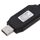 RC USB Fast Charging Cable for WPL B14K B24K C14K C24K B16K B36K RC Battery