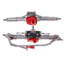 1/10 Scale RC Car Metal Front Rear Bridge Axle Assembly For Axial SCX10 D90 RC Crawler Accessories Parts
