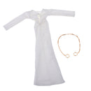 1/6 Scale Female Formal Dress Women Clothes with Necklace for 12inch Action Figure Doll Toy Accessories