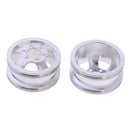 1 Pair 4WD 6WD Military Truck Parts Metal Wheel Hub For WPL B14 B16 B24 B36 Accessories Kit