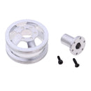 1 Pair 4WD 6WD Military Truck Parts Metal Wheel Hub For WPL B14 B16 B24 B36 Accessories Kit