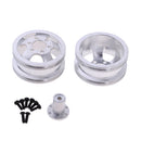 1 Pair 4WD 6WD Military Truck Parts Metal Wheel Hub For WPL B14 B16 B24 B36 Accessories Kit
