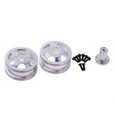 1 Pair 4WD 6WD Military Truck Parts Metal Wheel Hub For WPL B14 B16 B24 B36 Accessories Kit