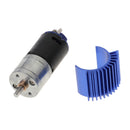 1/set Metal Transfer Case, Heat Sink, Motor Parts For 4WD 6WD 1/16 WPL RC Military / Pickup / Sime-pickup Truck