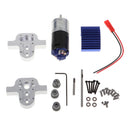 1/set Metal Transfer Case, Heat Sink, Motor Parts For 4WD 6WD 1/16 WPL RC Military / Pickup / Sime-pickup Truck