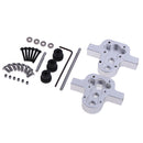 1/set Metal Upgrade Parts Transfer Case for 1/16 4WD 6WD WPL B14 B16 B24 C14 C24 B36 RC Military Truck
