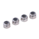 4Pcs A959-B-24 M3 Flange Nuts for WLtoys A969-B A979-B 1/18 RC Car Parts