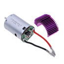 For Wltoys 12428 12423 1/12 RC Car Spare Parts 540 Motor &Motor Heat Sink Radiator 12428-0121+XY-12017