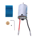 Motor + Heat Sink + 17T Motor Gear Replacement Parts for WLtoys 12428 12423