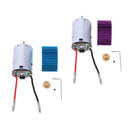 Motor + Heat Sink + 17T Motor Gear Replacement Parts for WLtoys 12428 12423
