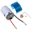 Motor + Heat Sink + 17T Motor Gear Replacement Parts for WLtoys 12428 12423