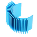 Motor + Heat Sink + 17T Motor Gear Replacement Parts for WLtoys 12428 12423