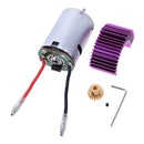 For Wltoys 12428 12423 1/12 RC Car 540 Motor 17T Motor Gear Radiator 12428-0121+0088+XY12017 Motor+Heat Sink+Gear