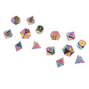 7pcs Opaque Alloy Polyhedral Dice for Dungeons and Dragons Accessories Toy A
