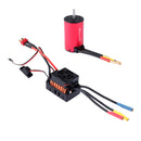 S3660 4 Pole 3800KV Brushless Motor w/ 60A ESC Combo Set for 1/8 1/10 RC Car