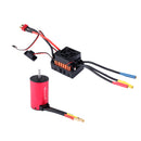 S3660 4 Pole 3800KV Brushless Motor w/ 60A ESC Combo Set for 1/8 1/10 RC Car