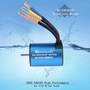 Metal 3650 5200KV Brushless Motor & 80A ESC for 1/10 RC Car Cralwer Accessories Kit