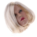 1:6 Scale Female Beauty Head Carved Sculpt with Short Hair for 12 inch Phicen Body Figure Accessory
