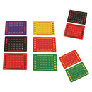 10pcs/set Novelty Surprise Jokes Toys Mystical Age Test Cards , Perspective Cards