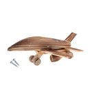Vintage Airplane Model Wooden Handicraft Wood Aircraft Toy Vehicles for Kids Hot Gifts Birthday Christmas Boys tourism crafts