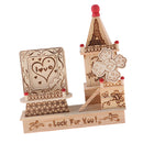 Wood Music Box, Merchandise Classic Musical Boxes Best Birthday Gift for Kids?Girls?Friends with Photo Frame