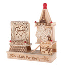 Wood Music Box, Merchandise Classic Musical Boxes Best Birthday Gift for Kids?Girls?Friends with Photo Frame