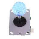 8 Way Arcade Game Joystick Ball MultiColor Lighted Illuminated Rocker Blue
