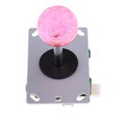 8 Way Arcade Game Joystick Ball MultiColor Lighted Illuminated Rocker Pink