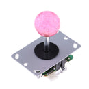 8 Way Arcade Game Joystick Ball MultiColor Lighted Illuminated Rocker Pink